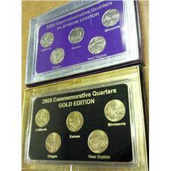 2-2005 STATE QUARTER SETS (UNC)