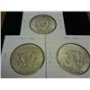 Image 2 : 1965, 66 AND 67 $0% KENNEDY HALF DOLLARS