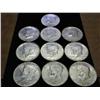 Image 1 : 10 40% SILVER KENNEDY HALF DOLLARS