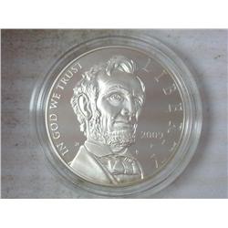 2009 LINCOLN CENT PROOF US SILVER DOLLAR