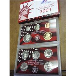 2003 US SILVER PROOF SET