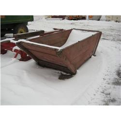 wood potato box