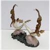 Image 2 : Erte, Sirens, Bronze Sculpture with Patina