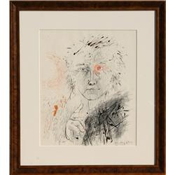 Josep Grau-Garriga, Great Neck, Ink Drawing