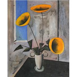 Alvaro Guillot, In front of the Window, Oil Painting