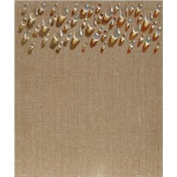 Tschang-Yeul Kim, Water Droplets, Oil Painting