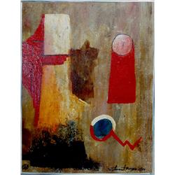 Edward Longo, Incarnation, Oil and Acrylic Painting