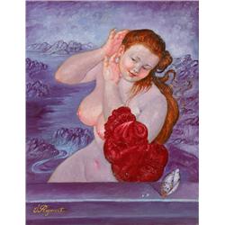 Sylvie Reynart, Nu - II, Oil Painting