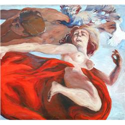 Jack Youngerman, Oil Painting