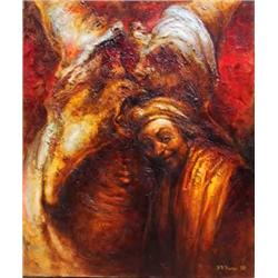 Yuri Yurov, Rembrandt, Oil Painting