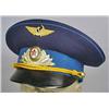 Image 1 : SOVIET UNION AIR FORCE VISOR PARADE HAT