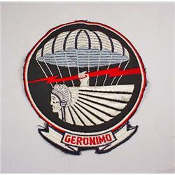 WW2 US ARMY 501ST GERONIMO AIRBORNE SQUADRON PATCH