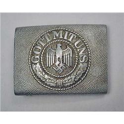 WW2 GERMAN NAZI ARMY WEHRMACHT EM BELT BUCKLE FOR