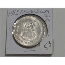 1963 SILVER DOLLAR