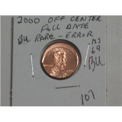 2000 LINCOLN CENT
