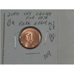 2000 LINCOLN CENT