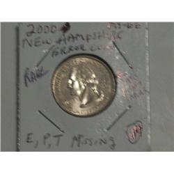 2000 NEW HAMPSHIRE QUARTER