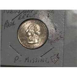 2000 NEW HAMPSHIRE QUARTER