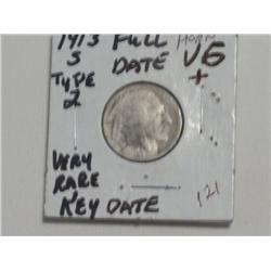 1913-S BUFFALO NICKEL