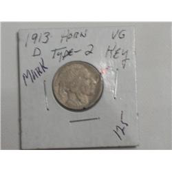 1913-D BUFFALO NICKEL