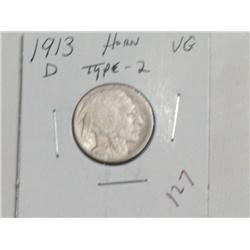 1913-D BUFFALO NICKEL