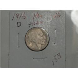 1916-D BUFFALO NICKEL