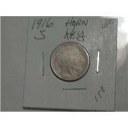 1916-S BUFFALO NICKEL
