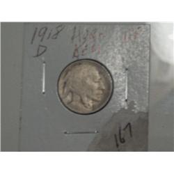 1918-D BUFFALO NICKEL
