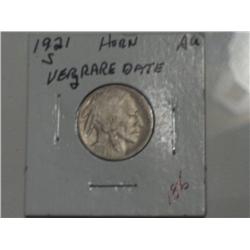 1921-S BUFFALO NICKEL