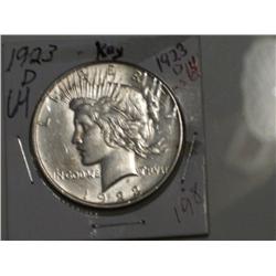 1923-D PEACE DOLLAR