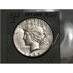 1923-S PEACE DOLLAR