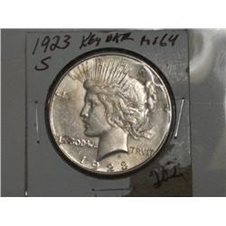 1923-S PEACE DOLLAR