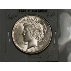 1924-P PEACE DOLLAR