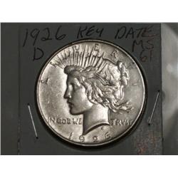 1926-D PEACE DOLLAR