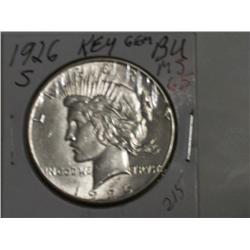 1926-S PEACE DOLLAR