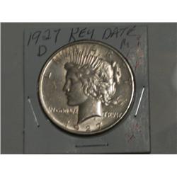 1927-D PEACE DOLLAR