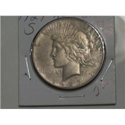 1927-S PEACE DOLLAR