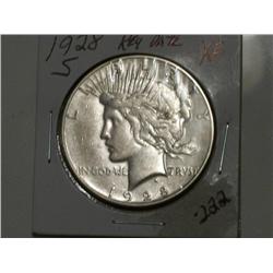 1928-S PEACE DOLLAR