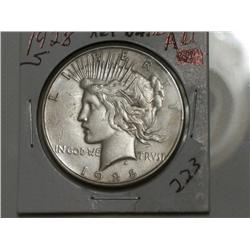 1928-S PEACE DOLLAR