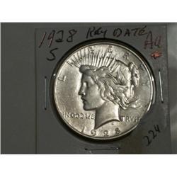1928-S PEACE DOLLAR