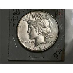 1934-P PEACE DOLLAR