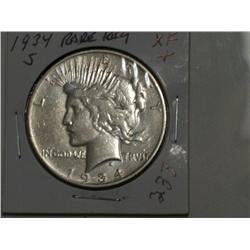 1934-S PEACE DOLLAR