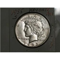 1935-S "PEACE DOLLAR