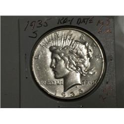 1935-S "PEACE DOLLAR