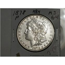 1878-P MORGAN DOLLAR