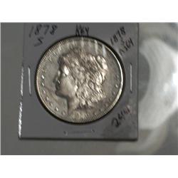 1878-S MORGAN DOLLAR