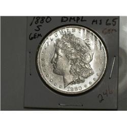 1880-S MORGAN DOLLAR