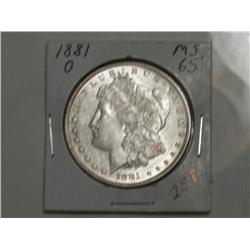 1881-O MORGAN DOLLAR