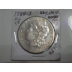 1884-S MORGAN DOLLAR