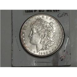 1886-P MORGAN DOLLAR